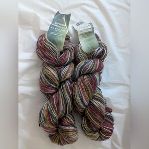 Universal Multicolor Variegated Yarn Skeins - Reds, Greens, Blues